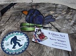 Art No 014 by Stained Glass Birdy by A Glass Act, Karen Wigger