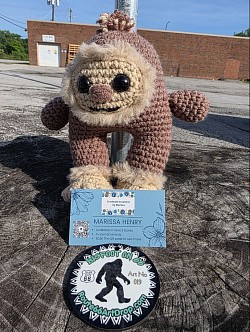 Art No 019 Crochet Bigfoot!!!!! by Crocheted Creations by Marissa