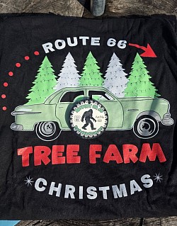 Art No 023 .. T Shirt from Route 66 Christmas Tree Farm